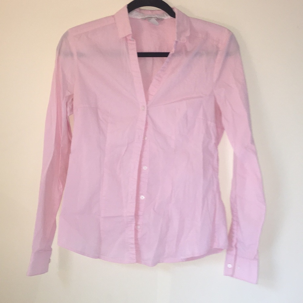 Pink Button Down H&M